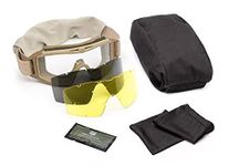 REVISION Military Desert Deluxe Locust Goggle, Desert Tan