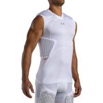 Under Armour UA20400-90002-S Gameday Armour Pro 5-Pad Top White S