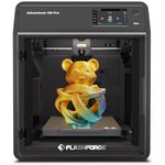FLASHFORGE Adventurer 5M Pro 3D Printer, One-Click Auto-Printing Max 600mm/s High-Speed with 0.4/0.6mm Nozzle Bundle, CoreXY Structure & Silent Printing, Remote APP Control & Camera Surveillance