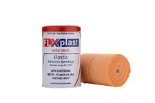 FLX PLAST Elastic Adhesive Bandage(10CM x 4M, Skin Colour, 1 Piece)