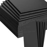 16 Pack Black Foam Board A3, Foam Core Sheet 5mm Thick, Polystyrene A3 Poster Boards for Crafts Projects Photo Framing Art Display (297 x 420mm)