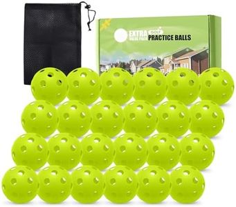 FINGER TEN Golf Practice Balls Plastic Colored Value 12/24/36 Pack, Limited Flight Sports Training Ball for Men Women, Indoor Outdoor Driving Range Backyard Use (Green, 24 Pack)