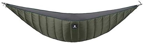 OneTigris Night Protector Ultralight Hammock Underquilt, Full Length Camping Quilt for Hammocks Warm 3-4 Seasons, Weighs only 800g, Great for Camping Hiking Backpacking Traveling Beach