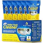 Bastion Toilet Tank Cleaner - 6-Uses. Removes Rust, Minerial Deposits, Hard Water Stains, & Calcium Build Up. Contains 6 X 8oz Single Use Packets
