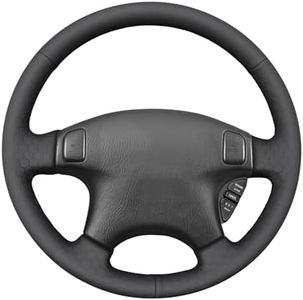 MEWANT Steering Wheel Cover Wrap for Honda Civic/CR-V CRV/Prelude