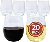 Reli. (20 Pack Disposable Wine Glas