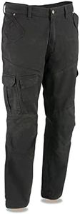 Milwaukee Leather Men's Motorcycle Armored Riding Denim Jeans Reinforced with Aramid Fibers - 36