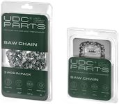 UDC Parts 14 Inch Chainsaw Chain - 4 Pack (3+1), 3/8" Pitch, 050 Gauge, 52 DL, Replace S52, For Echo CS-310 CS-300 CS-306 CS-3000, Worx WG305, Poulan, Ryobi and More