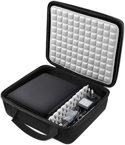 Hard Drive Case for Seagate Expansion Desktop/for Western Digital WD My Book/for Elements External Hard Drive 6TB 8TB 10TB 12TB 14TB 16TB 18TB Portable Desktop HDD (Black+Inside Grey)