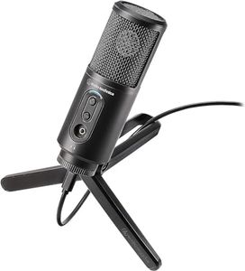 Audio-Technica 2500x-USB Microphone Pour Streaming/podcasting/Enregistrement Noir