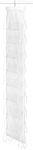 Whitmor White Hanging Shoe File, Clear