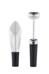 Haier Wine Aerator Pourer and Wine Bottle Stopper Set, includes Tulip Wine Aerator Pourer, Wine Bottle Stopper, Premium Quality