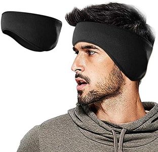 Naveeda's Polar Fleece Ear Warmer Headband for Men & Women. Ultra Warm Ear Muffs. Performance Stretch Ear Band Perfect for Active Sports and Daily Wear. Ideal for Running, Cycling, Yoga, Skiing, Snowboarding, Climbing, Walking and more. Comfortable, Elastic Headband Provides Effective Protection from the Wind and Cold Temperatures.