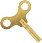 Clock Key Brass Winding Mainspring Winder Size 9-4.50mm