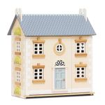 Le Toy Van - Bay Tree Doll House Large Wooden Doll House | 3 Storey Wooden Dolls House Play Set - Suitable For Ages 3+