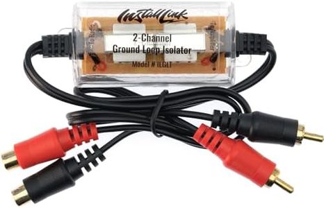 Ground Loop Isolator, 2-Channel Noise Filter Suppressor by Install Link