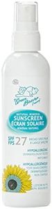 Green Beaver 100% Natural, Reef Safe, Vegan, Mineral SPF 27 Sunscreen Spray for Adults, made with Organic Ingredients, Broad-Spectrum UVA and UVB Sun Protection, Benzene-Free, Hypoallergenic and Hydrating for the Skin, 90ml
