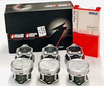 Sealed Power +.030 Pistons & Rings combo Set of (6) compatible with 1996-2006 Jeep Cherokee Wagoneer 4.0 4.0L 242. (+.030 over or 3.905" bore)