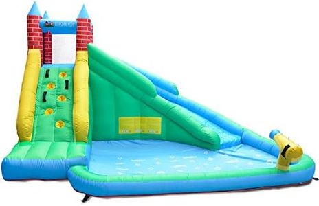 Lifespan Kids Inflatable Windsor 2 Slide and Splash Water Play Childrens Play Ground Outdoor