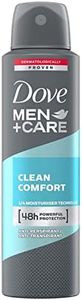 Dove Deodorante spray Men+Care Clean Comfort, confezione da 6 (6 x 150 ml)