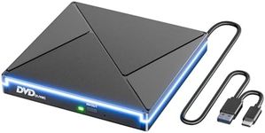 External CD DVD Drive with RGB, USB