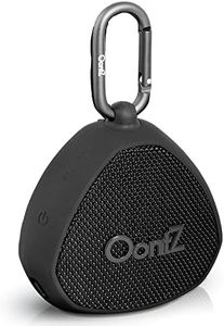 OontZ Clip Portable Wireless Bluetooth Speaker with Carabiner, 12W IPX7 Waterproof Outdoor Travel Speaker