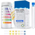 7 in 1 Pool Test Strips, 100pcs, Po