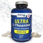 Naka Platinum Ultra L-Theanine, 400mg, Promotes Relaxation (180 vcaps)