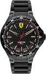 Scuderia Ferrari Pista Analog Black Dial Men's Watch-0830866