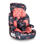 Cosatto Zoomi Car Seat - Group 1 2 3, 9-36 kg, 9 Months-12 Years, Forward Facing (Pretty Flamingo)