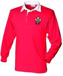 Super Lemon Wales Rugby Long Sleeve Shirt – Exclusive Retro Vintage Design for Adults, Unisex Red Rugby Shirt for Men and Women, Ideal for Welsh Rugby Fans of The 6 Nations and World Cup (XL)