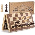 ASNEY Upgraded Magnetic Chess Set, 