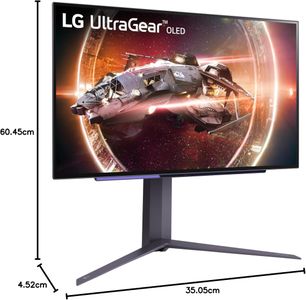 LG UltraGear 27" OLED Gaming Monitor – High Refresh Rate, HDR