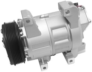 XiaGeng AC Compressor with Clutch Compatible with Nissan Altima 2.5L 2007 2013-2018, Rogue 2.5L 2014-2020, VCS-14EC Style (Not DKS17D), w/Two Plugs