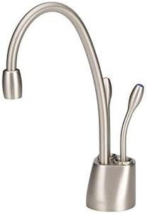 InSinkErator Contemporary Instant Hot and Cold Water Dispenser Faucet, Satin Nickel, F-HC1100SN