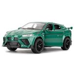 TGRCM-CZ Compatible for 1/32 Lamborghini Urus Model Car Diecast Collectible Pull Back Toy Car with Light and Sound Toy Vehicle for 3+ Year Old Kids Boys Gift Green