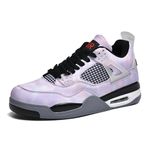 Men's Air 4 Retro Classic Skate Shoes Fitness Trainers Basketball Casual Sneakers Work Running Walking Zapatos