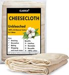 Clarkia Professional Cotton Cheesecloth Unbleached - 2x1 Meters or 2 sq. Meters (Beige)