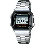 Casio Unisex Adult Digital Quartz Watch with Stainless Steel Strap 4971850436713