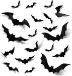 Halloween 3D Bats Stickers Decorati