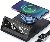 Alarm Clocks for Bedrooms with Char