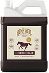 Hemp Well Thrive Oil for Horses, Everyday Supplement for Overall Health, Supports Hip, Joint, and Heart Health, Horse Joint Supplement, Organically Sourced Hemp Seed Oil- 1 Gallon