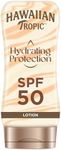 Hawaiian Tropic | Hydrating Protection Sunscreen SPF 50 UVA + UVB Protection, 180 ml, 12-Hour Moisturisation with Cocoa & Shea Butter, Water Resistant, Vegan