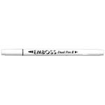 Tsukineko Clear Embossing Pen Dual Brush Tip