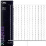 Twinkly Matrix Light Curtain, 480 LED's High Density, Smart LED Technology, with Premium Aluminum Bar Backdrop Lights for Content Creators, Gamers, Streamers and Broadcasters- Plug Type A