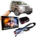 MPC Remote Start Kit Compatible with Toyota Highlander 2014-2019 || Plug N Play Harness || Press OEM Fob 3X Lock to Start || Easy Install || USA Tech Support