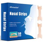 Nasal Strips 50 pieces Nose Strips Anti Snoring Devices, Relieve a blocked nose due to colds, allergies, Snore Stopper for sports and sleep, Residue-free Removable Snore Strips, Anti Snore Drug-free