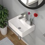 Kichae Floating Bathroom Sink Wall 