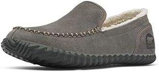 SOREL Men's Dude Moc Slipper Shoe - Quarry - Size 11