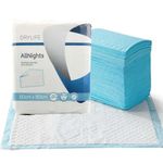 20 x Drylife All Nights 60cm x 90cm | Disposable Incontinence Bed Pads | Fast Absorption, Odour Locking, Soft, Comfortable, Strong & Secure | Suitable for All Ages